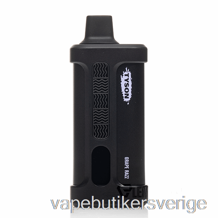 Vape Sverige Tyson 2.0 Iron Mike 15000 Engångsdruva Razz